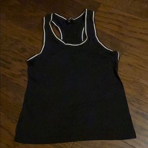 black tank top